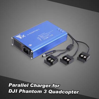 

4 in 1 Parallel Power Hub Intelligent Battery Charger for DJI Phantom 3 Standard Professional Advanced SE FPV Drone Quadcopter