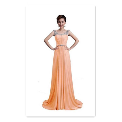 

2018 dress diamond long model catwalk dress bridesmaid dinner dress costume dance