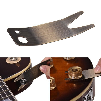 

Multi Tool Guitar Spanner Wrench Stainless Steel Instrument Maintenance Kit for Guitar Switch Knob Tuner Guirtar Accessories Pack