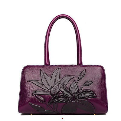 

SUWERER Brand women Genuine Leather bags for women 2019 new luxury handbags women bags designer Embossed bag