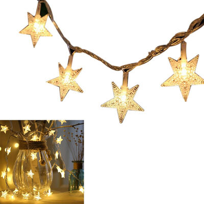 

UpperX Star String Lights 16Ft 50 LED String Lights Battery Powered Starry Fairy String Light for Wedding Party Xmas Decor