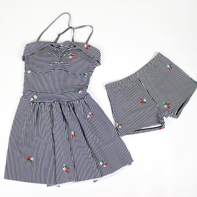 

2018 new swimsuit female conjoined conservative cover belly was thin&lovely Korean version of the slim skirt type flat angle