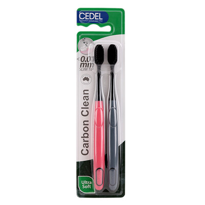 

Time Dale CEDEL Dale Carbon Wire Moisturizing Toothbrush - Double Pack