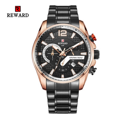 

REWARD 63080 Men Waterproof Quartz Watch Calendar Chronograph
