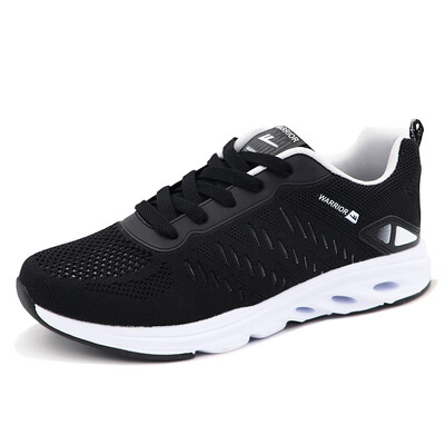

Warrior Flying woven step belt mens running casual shoes WXY-7027 Black 41