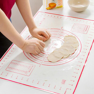 

4060cm Rolling Dough Non-stick Mat Oven Silicone Mat Pastry Tools Baking Liner Pad Kneading Dough Baking Mat Dumpling S