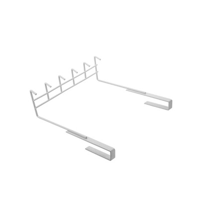

Multifunctional Cabinet Under Hook Kitchen Storage Hanging Holder Shelf Home Storage Rack Nailless Hanging Organizer