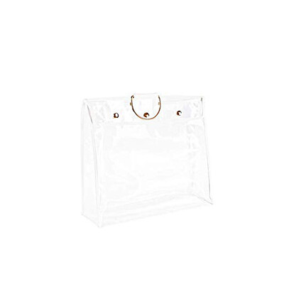 

Transparent Dust Storage Bag Dustproof Handbag Holder Clear Purse Organizer Wardrobe Closet Space-saving Hanging Storage Bag