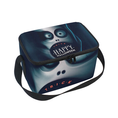 

ALAZA Lunch Box Insulated Lunch Bag Large Cooler Happy Halloween Tote Bag