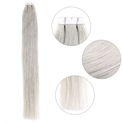 

Neitsi 20Inch Mini Tape in Human Hair Extensions Straight 10Pcs Tape-ins 5A Grade Quality