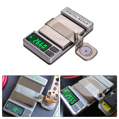 

Precision Turntable Phono LP Stylus Force Digital Scale Pressure Gauge Electronic Balance Mechanis 0005g Accuracy 5 Digits LCD Di