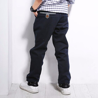 

Childrens clothing boys pants autumn&winter 2018 new plus velvet thick pants small children big children autumn winter baby