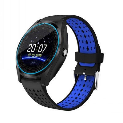 

V9 Smart Watch Bluetooth Smartwatch SIMTF Card Camera Message Sports Pedometer Wristwatch For Android PK A1 DZ09 Y1