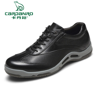 

Kadan Road Business Casual Simple Wild Lace Comfortable Light Leather Shoes Male SC1985001 Black 41