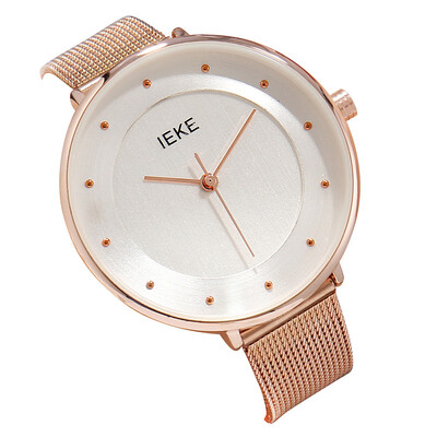

IEKE 88001 Women Watches Brand Top Luxury Ultrathin Casual Rose Gold Quartz Wristwatches Relogio Feminino Montre Femme