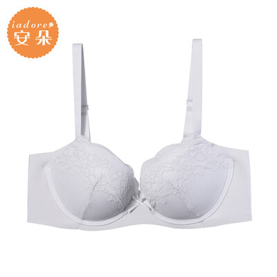 

Embrys An Duo bra sexy lace anti-sag underwear palm rest cup gathered bra female HB0150U gray GRY 75B