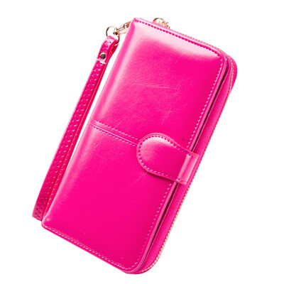 

New Fashion Lady Women Leather Clutch Wallet Long Card Holder Case Purse Handbag