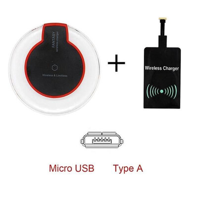 

Wireless Charger & Receiver For ALL PHONES iPhoneX Samsung Xiaomi Ultra-Thin Mobile Phone Qi Fast Charge Wireless Charging Base