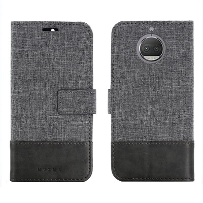 

Goowiiz Phone Case For Motorola Moto G5G5 PlusG5sG5s Plus Fashion Canvas Leather Wallet Full package flip Holder Stand