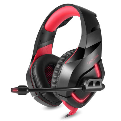

K1B Luminous Anti-noise Subwoofer Wired Gaming Headset