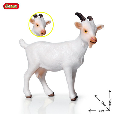

Oenux Realistic Farmers Model Simulation Breeder Feed Shepherd Figurines Dog Animal Figurine Miniature Cute Toys For Children