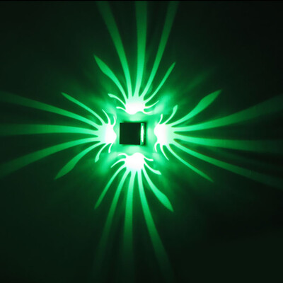 

AC 85 - 265V 3W 100LM Pteris LED Wall Lamp Bedroom Decorate Night Light