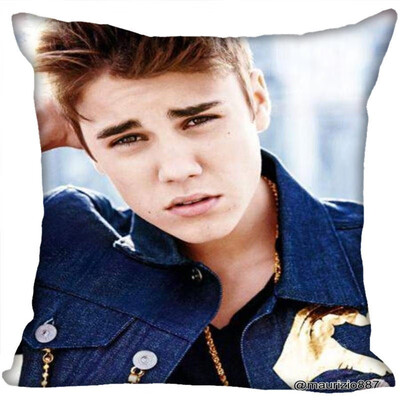 

Justin Bieber Hot Sale Pillow Case High Quality New Years Pillowcase Decorative Pillow Cover For Wedding Decorative Christmas 35x35CM 35x35CM