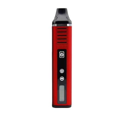 

USB Rechargeable PathFinder Vaporizer V2 Dry Herb Wax Kit Portable LED Display Plastic Electronic Cigarette Vapor with Built-in Ba
