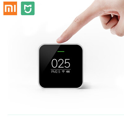 

xiaomi mijia PM25 detector easy read OLED screen PM 25 portable Air quality monitor work Mi Air Purifier for home office hotel