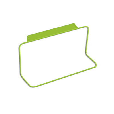 

Cabinet Door Back Towel Holder Plastic Indented Towel Hanging Multi-purpose Kitchen Hanger Rack