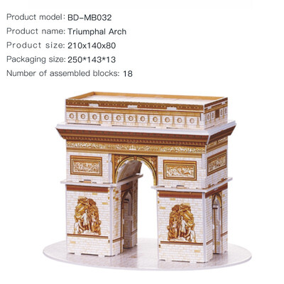 

Handmade DIY famous buildings in Europe