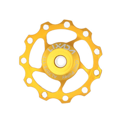 

​Lixada 1pc 11T13T Rear Derailleur Guide CNC Aluminum Alloy Pulley Jockey Wheel Disc Sealed Bearings Pulley Replacement