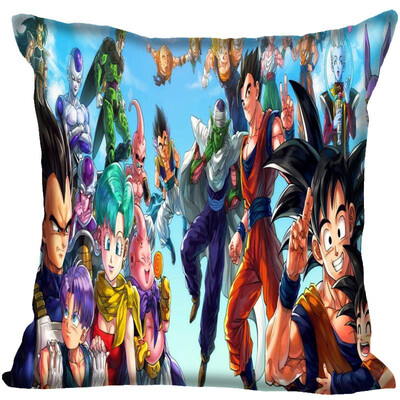 

Dragon Ball Hot Sale Pillow Case High Quality New Years Pillowcase Decorative Pillow Cover For Wedding Decorative Christmas