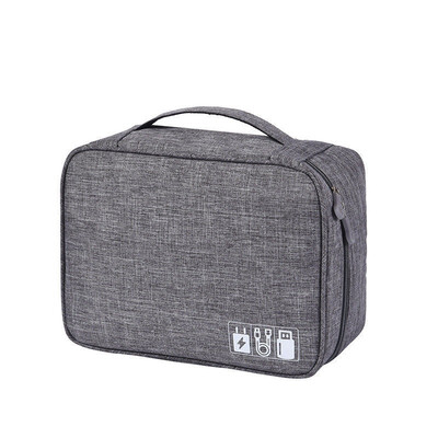 

Electronics Accessories Organizer Travel Storage Hand Bag Cable USB Drive Case