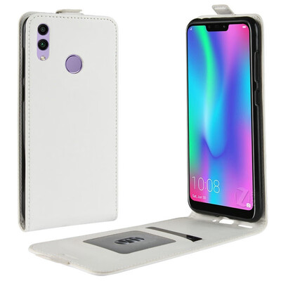 

for Huawei Honor 8C WIERSS Flip Leather Case for Huawei Honor 8C BKK-AL10 BKK-TL00 Retro Wallet Case Leather Cover Cases