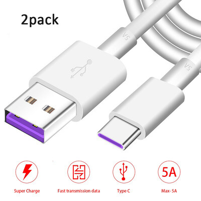 

Huawei USB 5A Type C Cable P20 Pro lite Mate20 10 Pro P10 Plus lite V10 USB 31 Type-C Original Supercharge Super Charger Cable