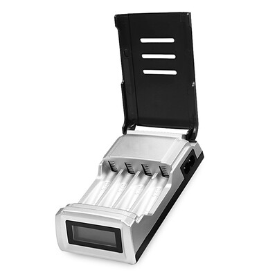 

Palo NC05 4 Slots Portable Intelligent Charger for AA AAA Ni-MH Nicd Batteries