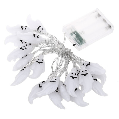 

20-LED Ghost Light String 2M Decoration Battery Operated Lighting Chains for Christmas Hallowmas