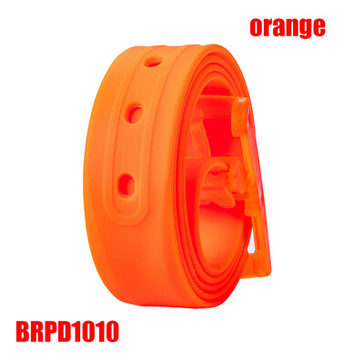 

New Design Leisure Silicone Belt Candy Colors Pin Buckle Belt