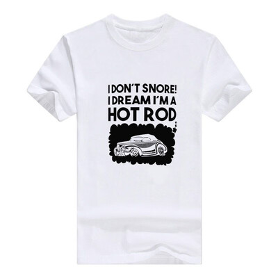 

Funny Car Gifts I Dont Snore I Dream Im a Hot Rod Classic Car Mens t-Shirt