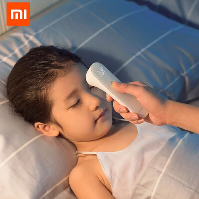 

Original Xiaomi Mijia iHealth Thermometer Accurate Digital Fever Infrared Clinical Thermometer Non Contact Measurement LED Shown