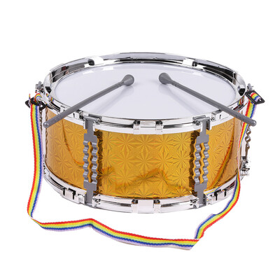 

Colorful Jazz Snare Drum Musical Toy Percussion Instrument with Drum Sticks Strap for Children Kids