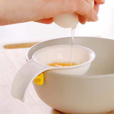 

2PCS Egg Yolk White Separator With Silicone Holder