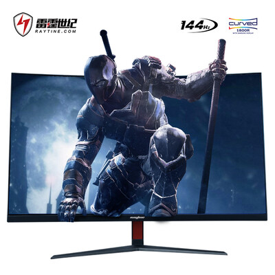 

Thunder century blade LT-27F144 27 inch 144Hz wide viewing angle esports game display 1800R high-definition curved surface micro-edge eye filter blue light DP HDMI DVI