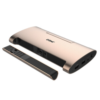 

JMGO M6 Portable Android 70 Projector 200 ANSI Lumens Built-in HIFI Speaker w WIFI Bluetooth Miracast Airplay HD USB Port Laser