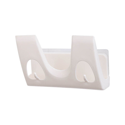 

Plastic Storage Rack For Kitchen Organizer Lid of Pot cutting board Fork Spoon Flatware Shelf Punch-free Wall Mount Holder