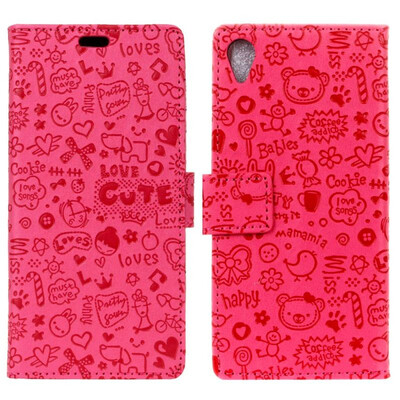 

MOONCASE ASUS Zenfone Lite L1 ZA551kL Little Witch Leather Case - Rose