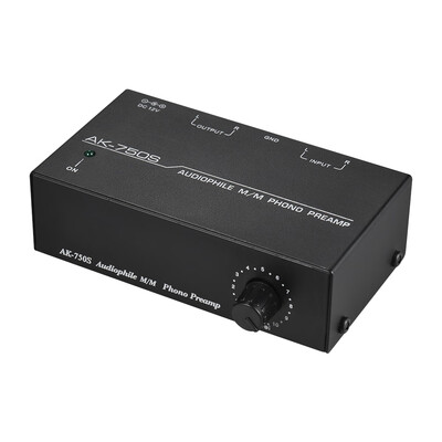 

Audiophile MM Phono Preamp Preamplifier with Level Controls RCA Input & Output Interfaces