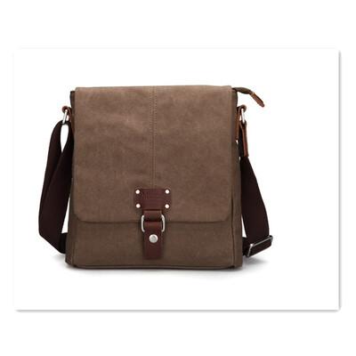 

Multi-function canvas shoulder mini handbag retro mens Messenger bag small Messenger bag men