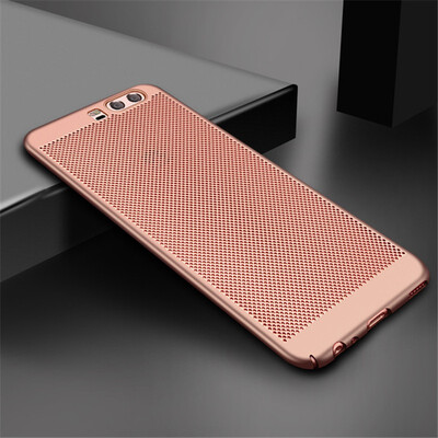 

Goowiiz Phone Case For Huawei P10P10 PlusP10 LiteNova Lite Full Protection Slim Hard PC Breathable Grid Back Cover